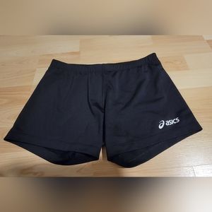 ASICS Black Spandex Shorts Size Medium